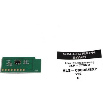 Samsung 609CS CLP 775ND-770N 7000 SayfaMavi Toner Chip