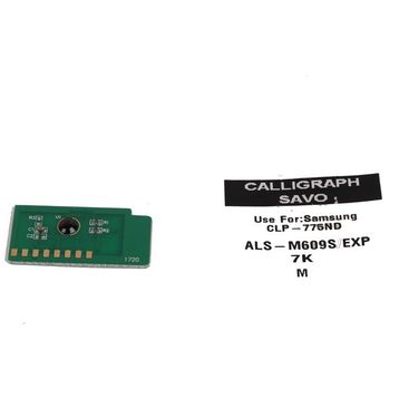 Samsung 609MS CLP 775ND-770N 7000 Sayfa Kırmızı Toner Chip