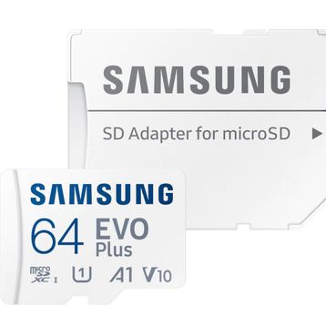 Samsung 64 GB EVO Plus UHS-I MicroSDXC Hafıza Kartı
