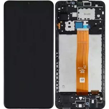 Samsung A12 SM-A125F Çıtalı Lcd Dokunmatik Cep Telefonu Ekranı