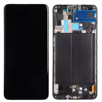 Samsung A70 SM-705 Tam Boyut Çıtalı Oled Lcd Dokunmatik Cep Telefonu Ekranı