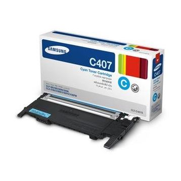 Samsung C407 Cyan Mavi Toner
