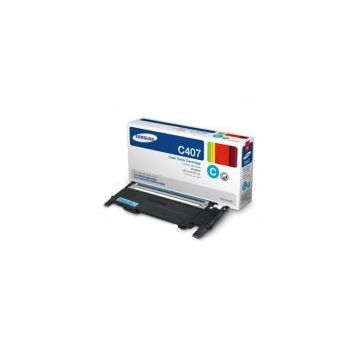 Samsung C407 Cyan Mavi Toner