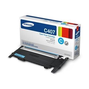 Samsung C407 Cyan Mavi Toner