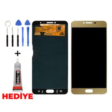 Samsung C7 C7000 Gold Uyumlu Lcd Ekran