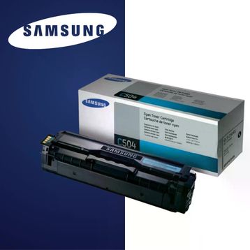 Samsung CLP-415/CLT-C504S Mavi Orijinal Toner