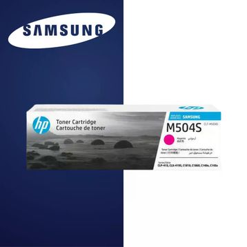 Samsung CLP-415/CLT-M504S Kırmızı Orijinal Toner