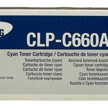 Samsung CLP-660-ST886A Mavi Toner