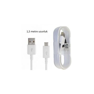 Samsung ECB-DU4EWE 1.5 mt 5.3 V 2A Mikro USB Şarj Data Kablosu