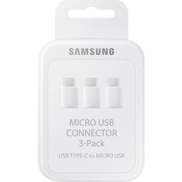 Samsung EE-GN930K USB Type-C To Micro USB Adapter 3-Pack Beyaz Dönüştürücü