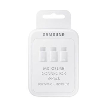 Samsung EE-GN930K USB Type-C To Micro USB Adapter 3-Pack Beyaz Dönüştürücü