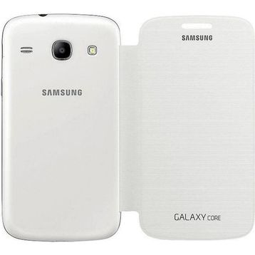 Samsung EF-FI826BWEGWW Samsung Galaxy Core Flip Cover Orjinal Beyaz Kılıf