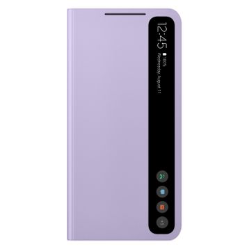 Samsung EF-ZG990CVEGTR S21 FE Ayaklı Şeffaf Kapaklı Kılıf