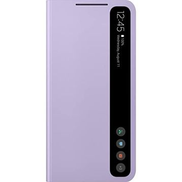 Samsung EF-ZG990CVEGTR S21 FE Ayaklı Şeffaf Kapaklı Kılıf