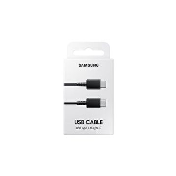 Samsung EP-DA705B 25 W Type-C Siyah Şarj Kablosu