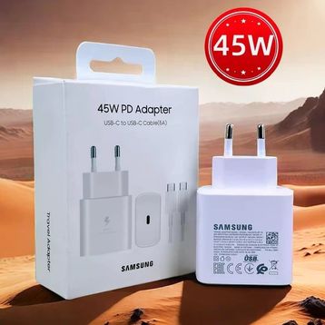 Samsung EP-TA845XWEGWW Beyaz 45 W Type-C Çıkış Hızlı Şarj Cihazı
