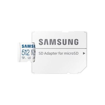 Samsung Evo Plus MB-MC512SA Class 10 UHS-I U3 A2 V30 512 GB Micro SD Kart