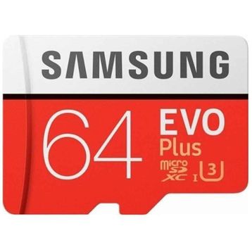 Samsung Evo Plus MB-MC64GA-TR 64GB Class 10 100 MB/s microSD Hafıza Kartı