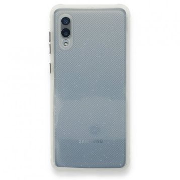 Samsung Galaxy A02 Miami Şeffaf Silikon Şeffaf Kılıf