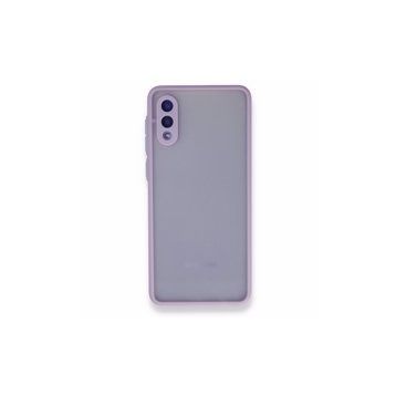 Samsung Galaxy A02 Montreal Silikon Kapak Mor Kılıf