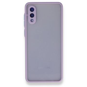 Samsung Galaxy A02 Montreal Silikon Kapak Mor Kılıf