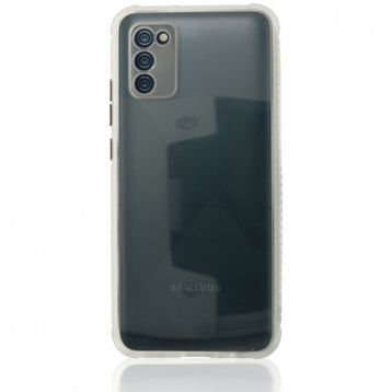 Samsung Galaxy A02S Miami Şeffaf Silikon Şeffaf Kılıf