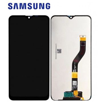 Samsung Galaxy A10s A107 Siyah Servis Çıtasız Dokunmatik Lcd Ekran