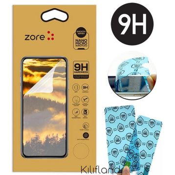 Samsung Galaxy A10S Blue Nano Zore Ekran Koruyucu Uyumlu Kırılmaz Cam