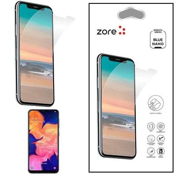 Samsung Galaxy A10S Blue Nano Zore Ekran Koruyucu Uyumlu Kırılmaz Cam