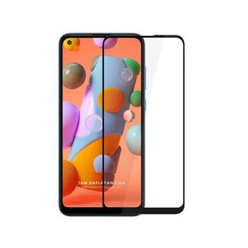 Samsung Galaxy A11 Ekran Koruyucu Uyumlu Kırılmaz Cam