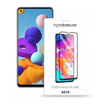 Samsung Galaxy A21S Nano Ekran Koruyucu Uyumlu Kırılmaz Cam