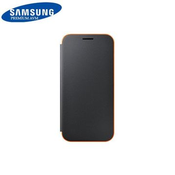 Samsung Galaxy A3 2017 Neon Mavi Kapaklı Kılıf