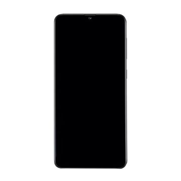 Samsung Galaxy A30S A307 Dokunmatik Siyah Servis Çıtalı Lcd Ekran