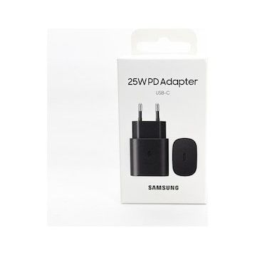 Samsung Galaxy A52 5g 25w Siyah Type-C Fast Şarj Adaptörü