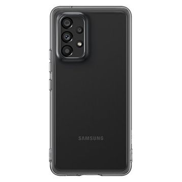 Samsung Galaxy A53 Şeffaf Siyah Kılıf