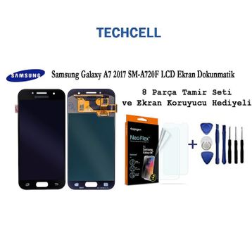 Samsung Galaxy A7 2017 SM-A720F Uyumlu Lcd Ekran
