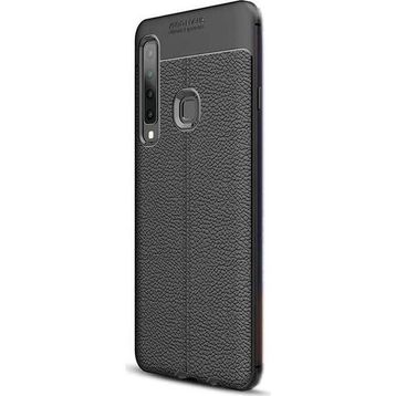 Samsung Galaxy A9 2018 Niss Deri Görünümlü Silikon Kılıf