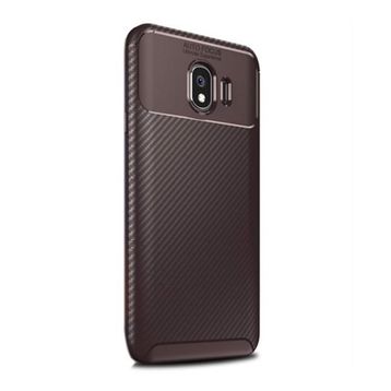Samsung Galaxy J4 Negro Karbon Dizayn Nano Silikon Kılıf