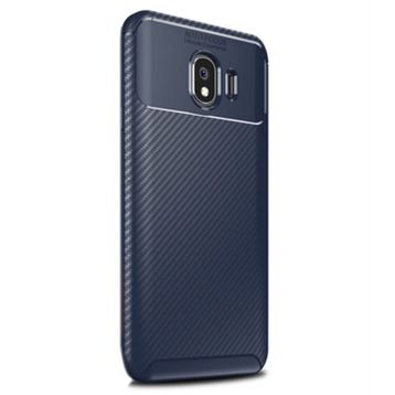 Samsung Galaxy J4 Negro Karbon Dizayn Nano Silikon Kılıf