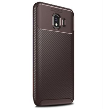 Samsung Galaxy J4 Negro Karbon Dizayn Nano Silikon Kılıf