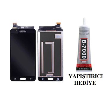 Samsung Galaxy J7 Prime G610 Siyah Lcd Ekran Çıtası