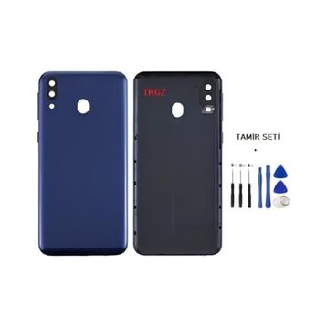 Samsung Galaxy M20 M205 Mavi Arka Kapak