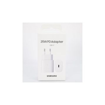Samsung Galaxy M33 Type-C 25w Beyaz Fast Şarj Adaptörü
