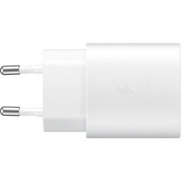 Samsung Galaxy Note 10 Lite 25w Beyaz Type-C Fast Şarj Adaptörü
