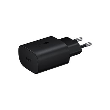 Samsung Galaxy Note 10 Lite Type-C 25W Siyah Fast Şarj Adaptörü