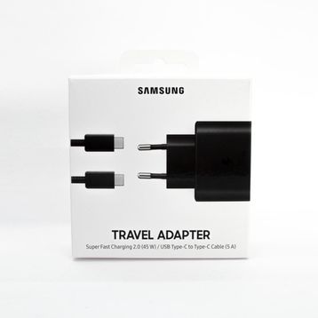 Samsung Galaxy Note 10 Plus Fast Charging 45w Type-C Siyah Şarj Aleti