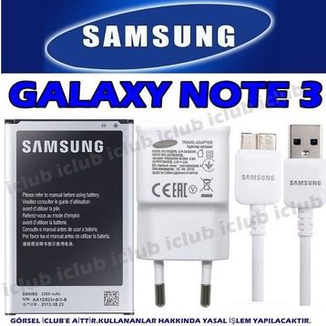 Samsung Galaxy Note 3 EB-K800BEWEGWW Batarya