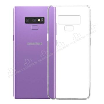 Samsung Galaxy Note 9 Ultra İnce Şeffaf Silikon Kılıf