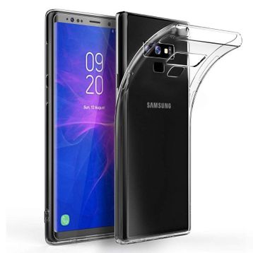 Samsung Galaxy Note 9 Ultra İnce Şeffaf Silikon Kılıf