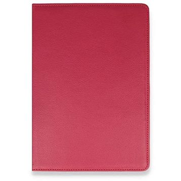 Samsung Galaxy P610 Tab S6 Lite 10.4 Pembe 360 Tablet Deri Kılıf